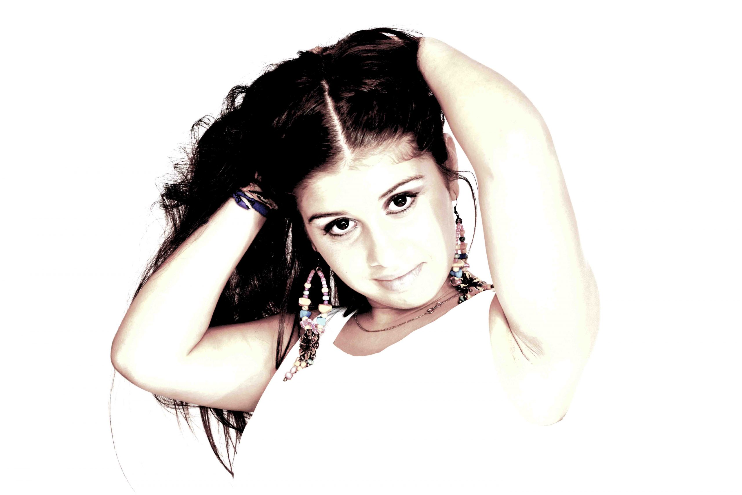 Sesión de fotos en estudio para cumpleaños de 15