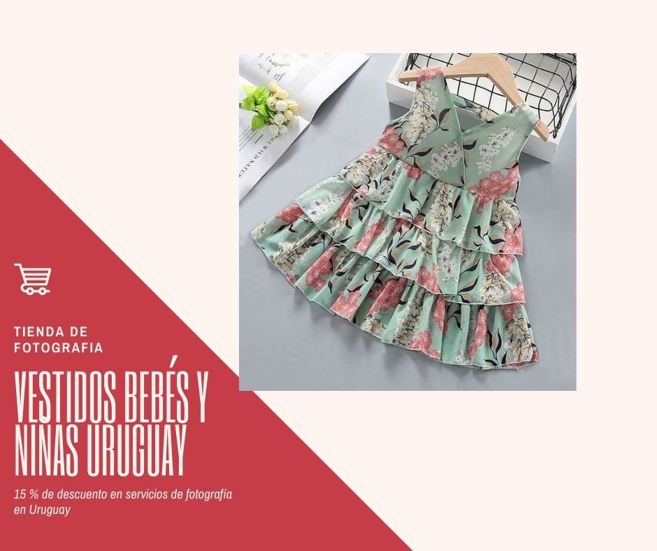Vestido estampado para niñas en Montevideo, opción versátil para cumpleaños y salidas familiares