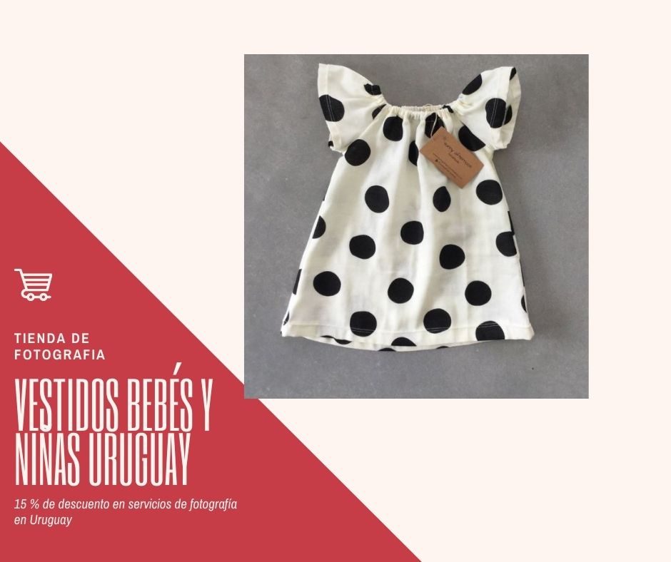 Vestido con lunares para niñas en Montevideo, look cómodo y fresco para cumpleaños infantiles