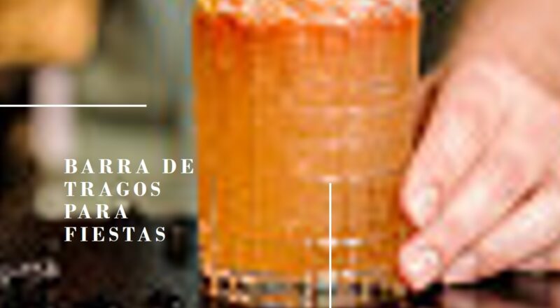 Barra de Tragos para Eventos