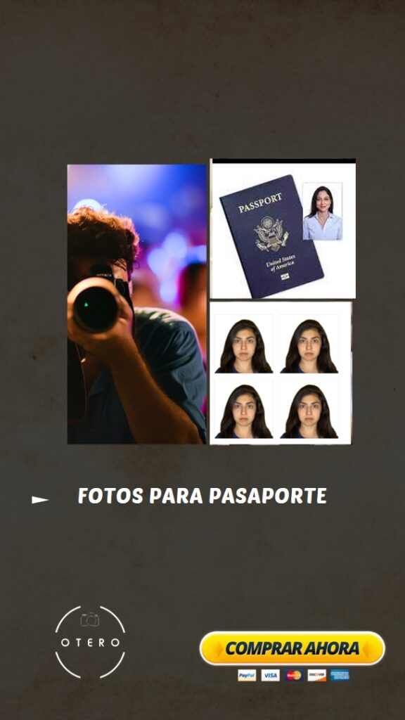 Dónde Sacan Fotos para Pasaporte
