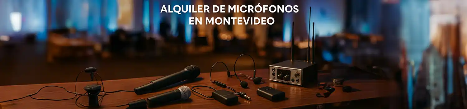 Alquiler de Micrófonos en Montevideo