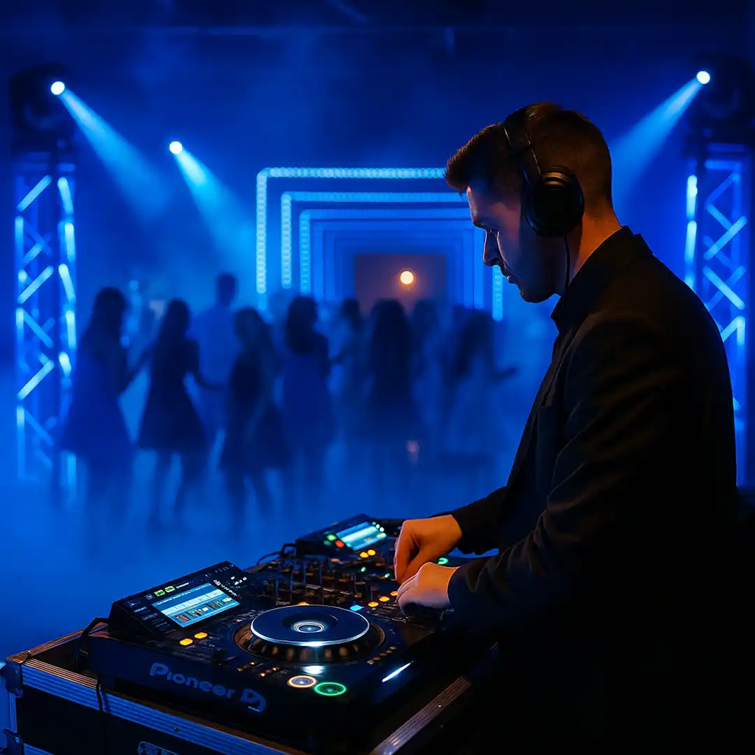 Servicio de Discoteca para 15 Años — DJ, Sonido e Iluminación de Alto Impacto