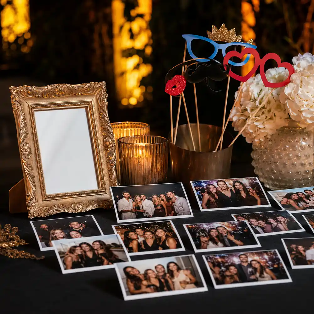 Cabina de fotos e impresión de fotos en vivo para eventos en Uruguay