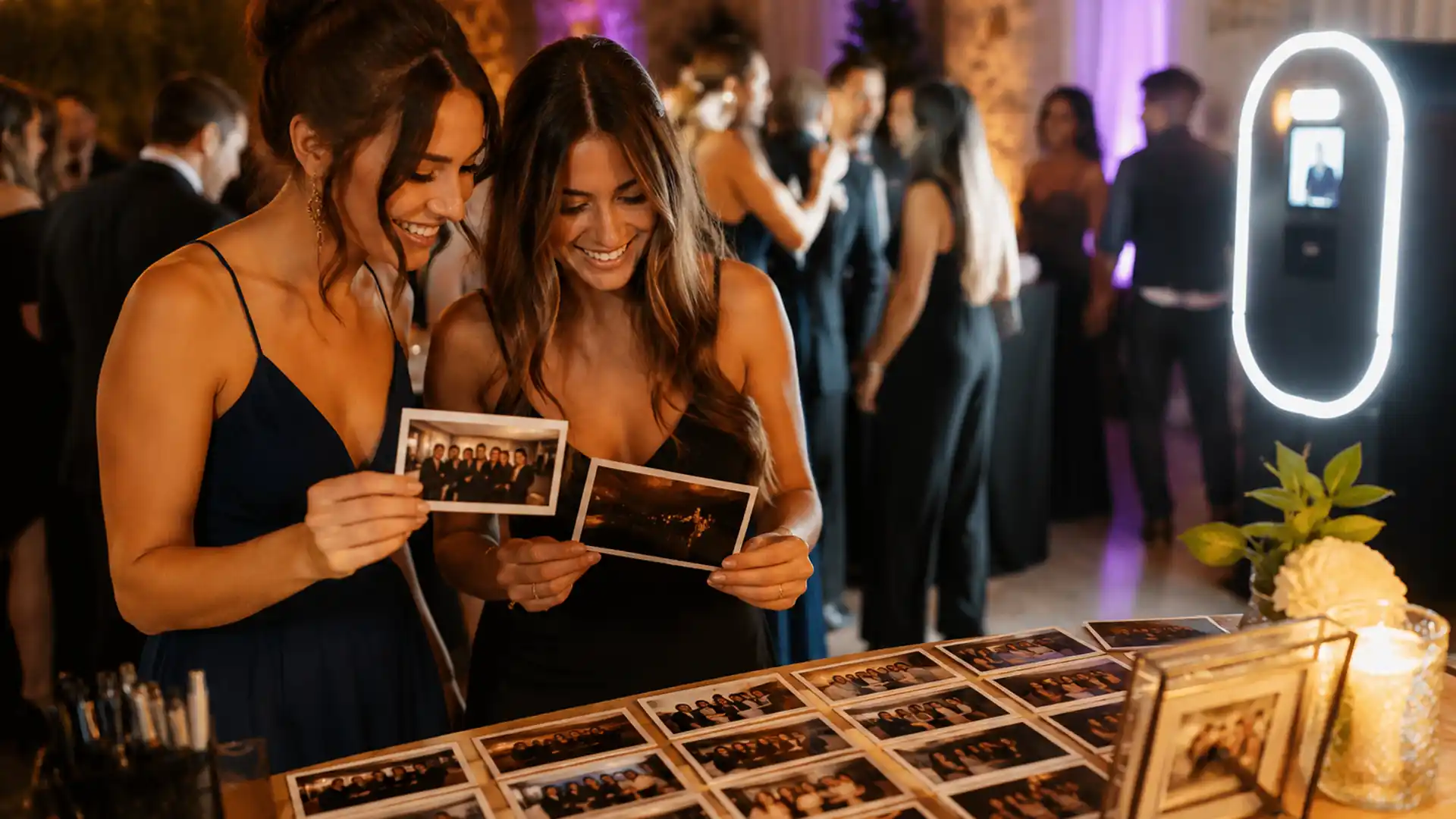 Souvenirs fotográficos para eventos en Montevideo con fotos impresas en vivo