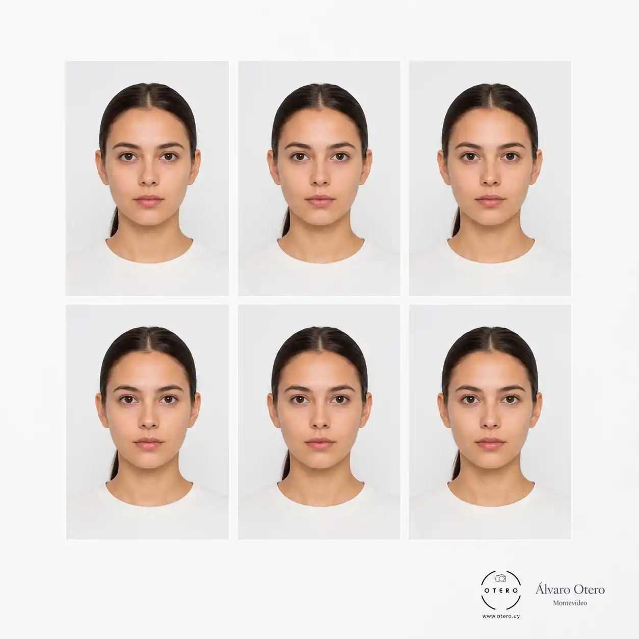 fotos para visa americana y pasaporte en estudio de Montevideo