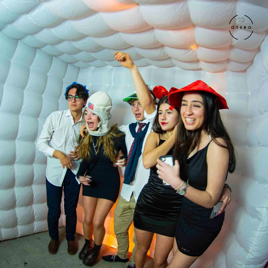 Cabina de fotos para cumpleaños